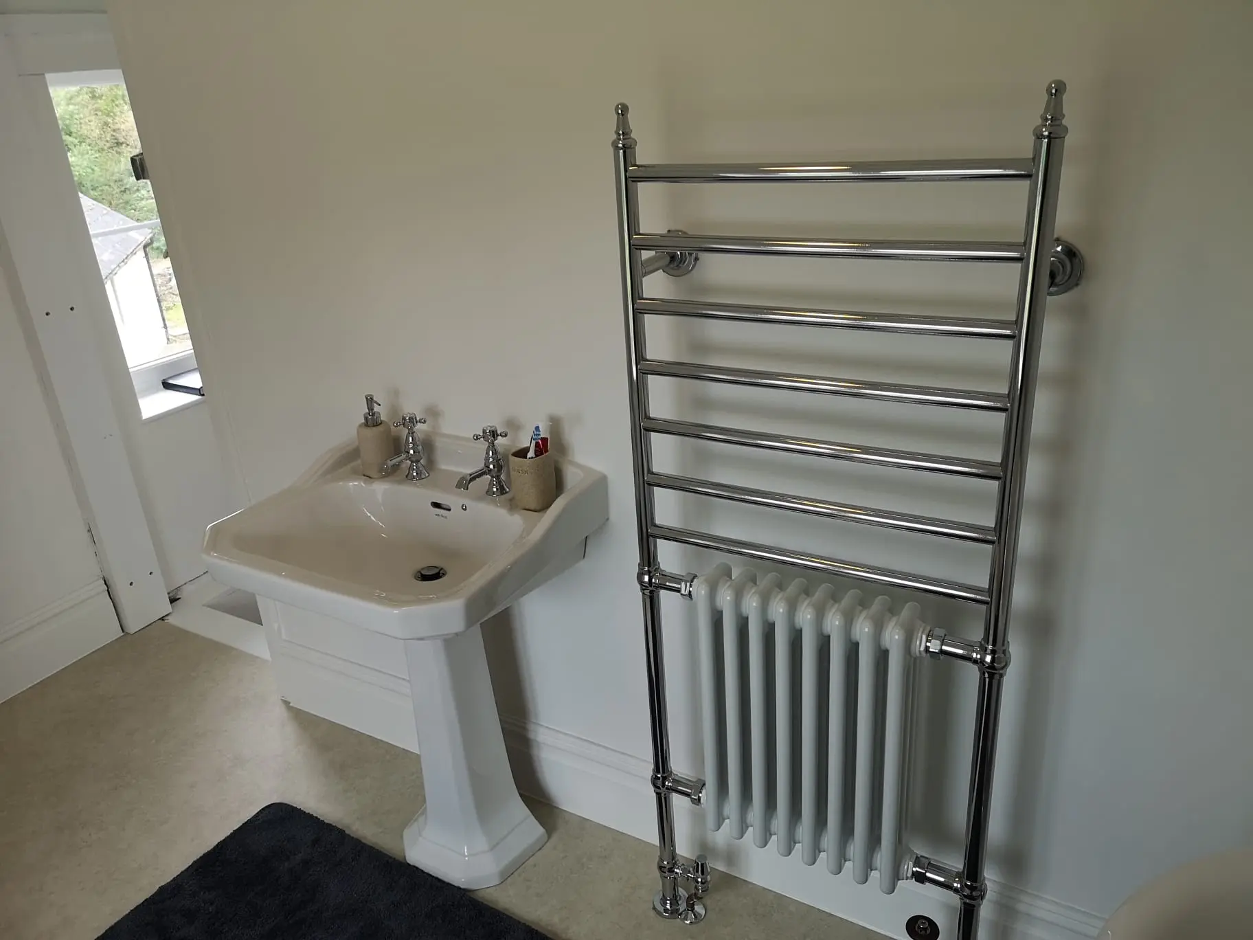 Recently completed bathroom project